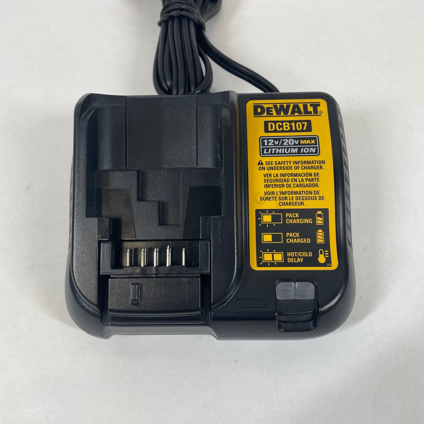 DeWalt DCB107 12v/20v MAX Battery Charger Kit