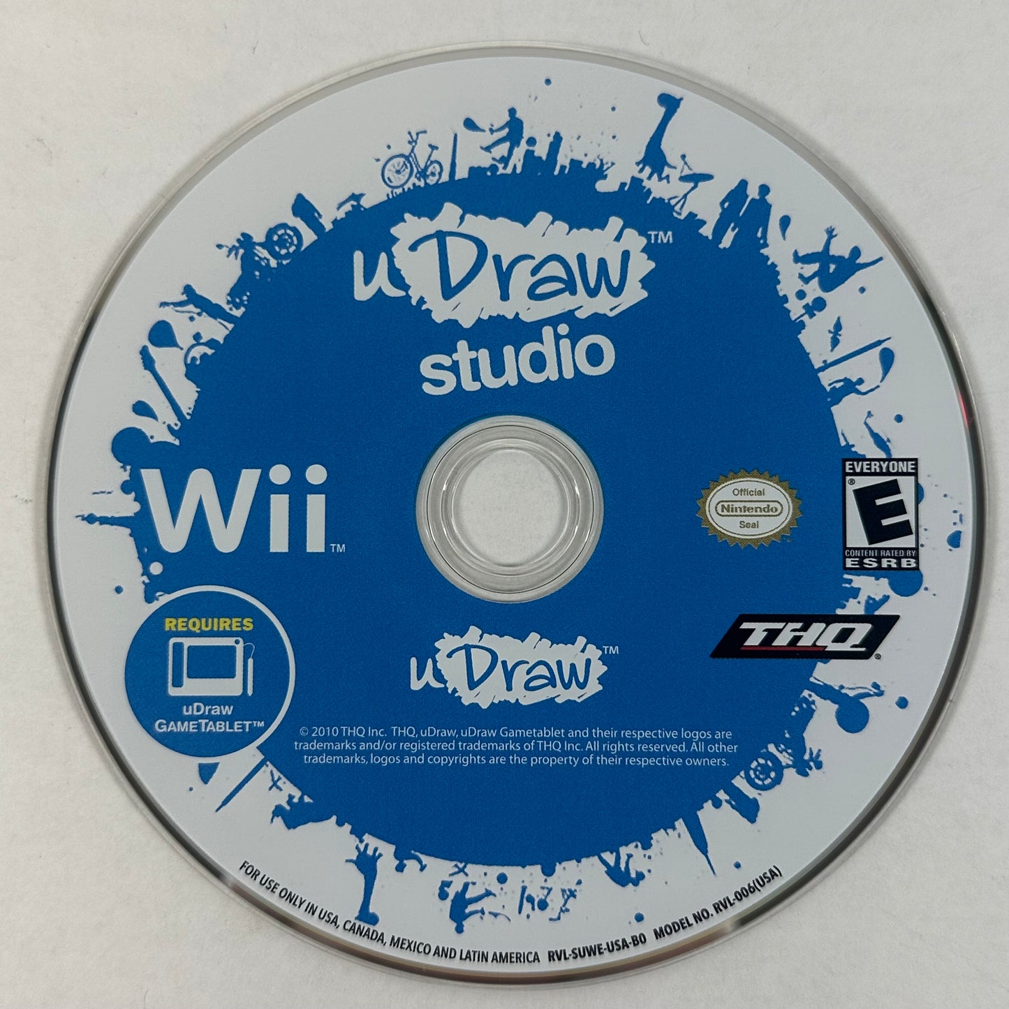 THQ uDraw GameTablet with uDraw Studio and Pictionary (Nintendo Wii 2010) Bundle