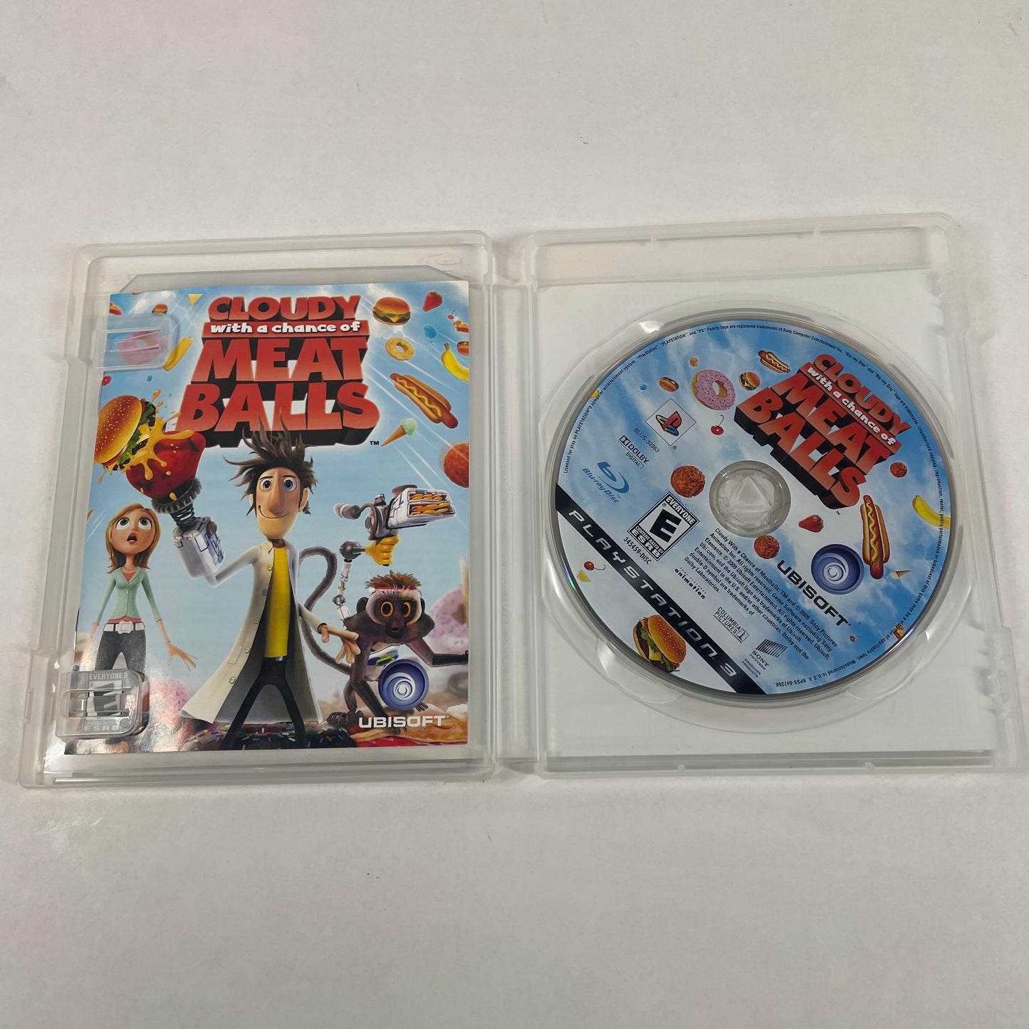 Cloudy with a Chance of Meatballs (Sony PlayStation 3 PS3, 2009)