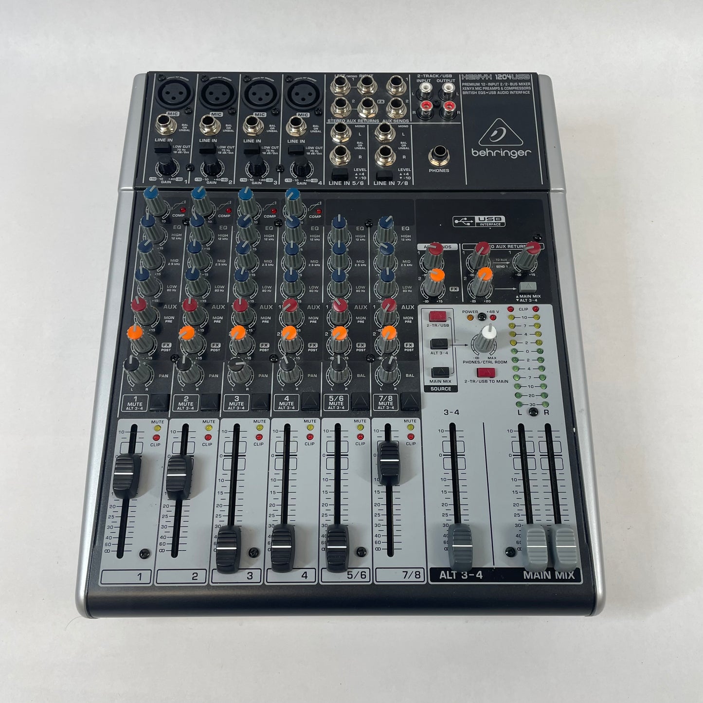Behringer Xenyx 12 Input Bus Mixer 1204USB