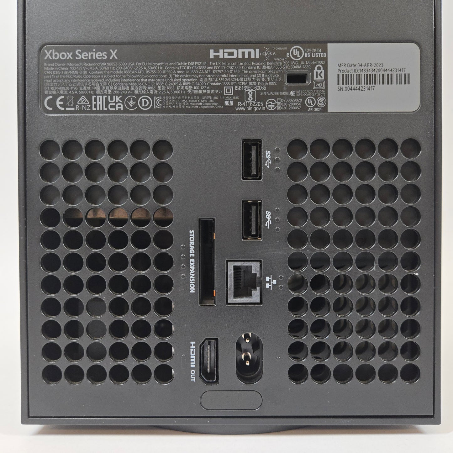Microsoft Xbox Series X 1TB Console Gaming System Carbon Black 1882