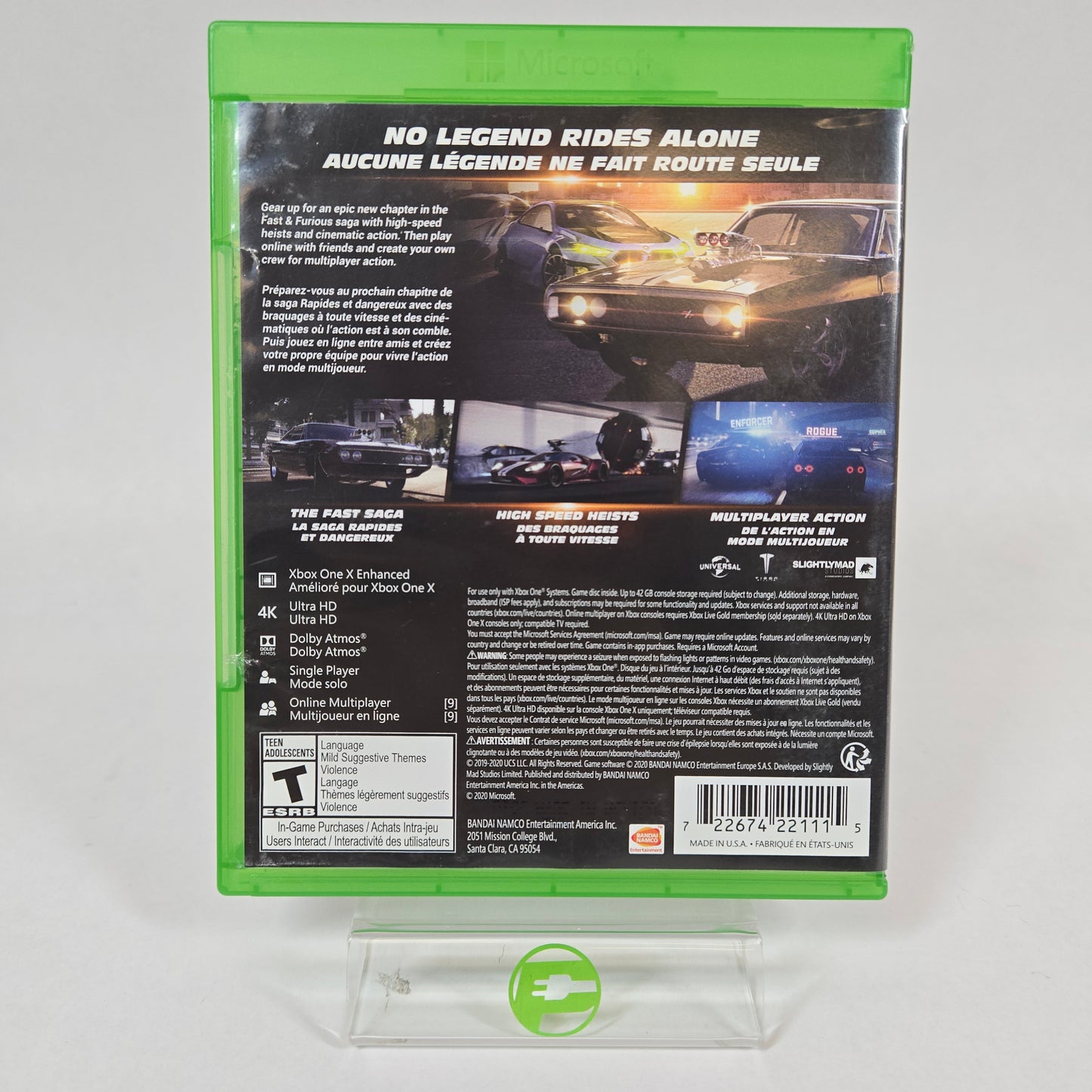 Fast and Furious Crossroads (Microsoft Xbox One, 2020)