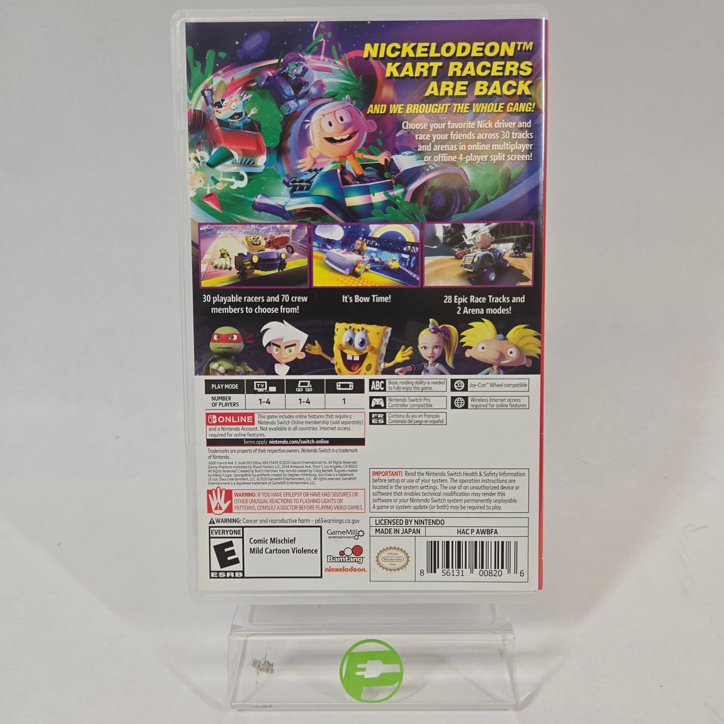 Nickelodeon Kart Racers 2: Grand Prix (Nintendo Switch, 2020)