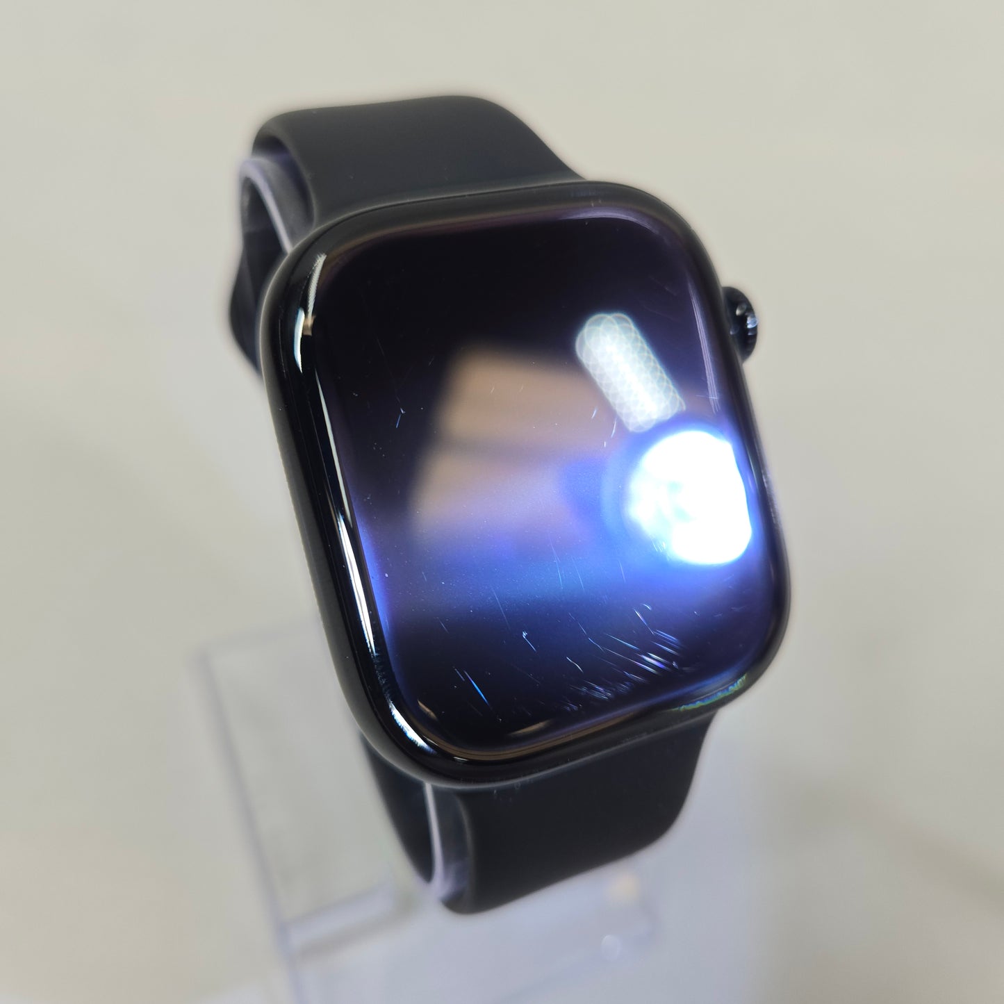 GPS Only Apple Watch Series 10 46MM Black Aluminum Black Sport Band MWWQ3LW/A