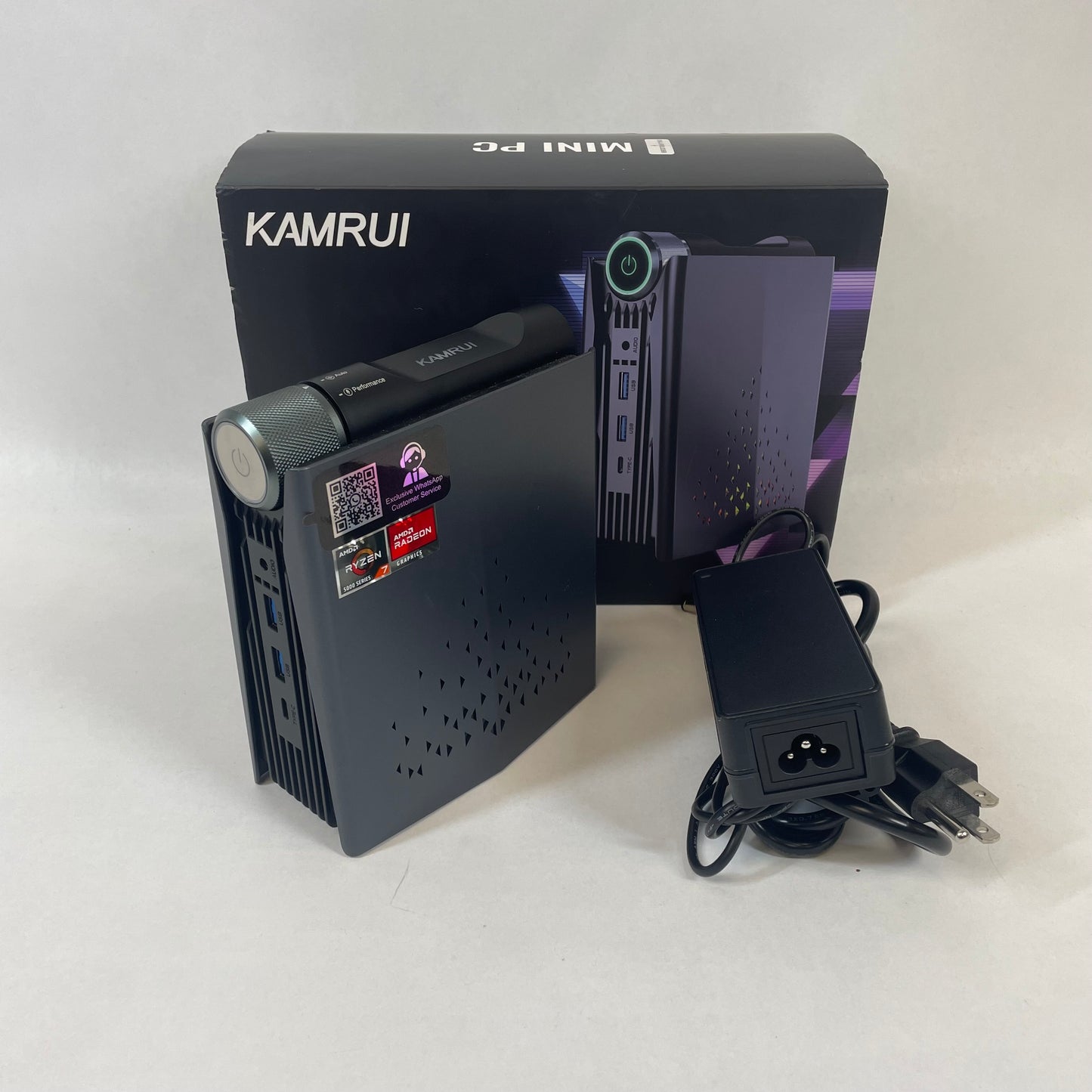 KAMRUI AMR5 Ryzen 5 5700U 1.8GHz 16GB RAM 512GB SSD