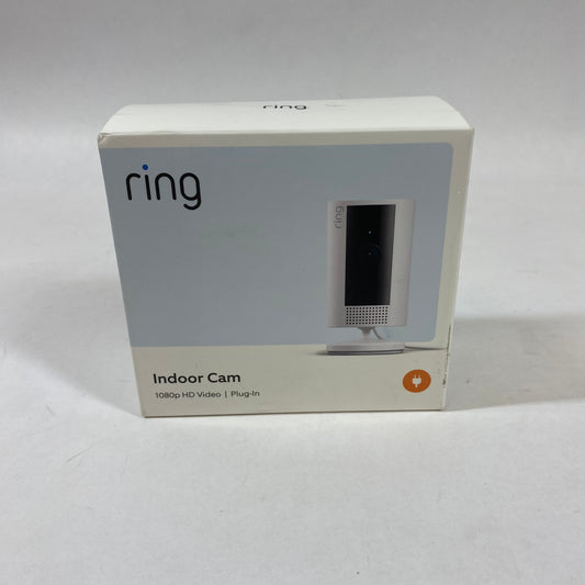 New Ring Indoor Cam Home Security Camera White