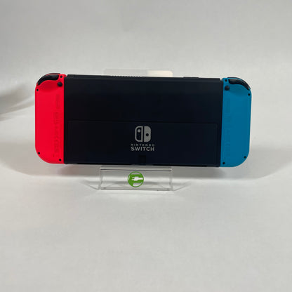 Nintendo Switch OLED Video Game Console HEG-001 Red/Blue