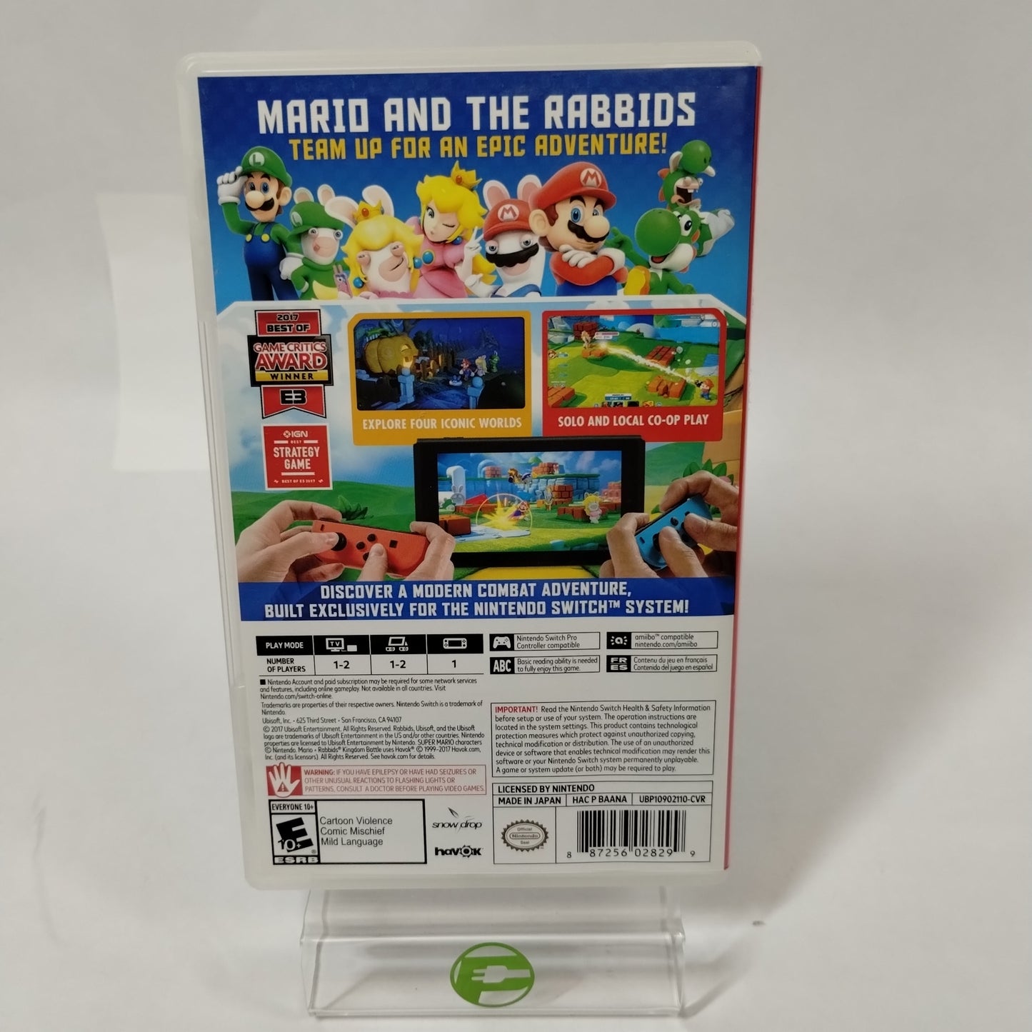 Mario + Rabbids Kingdom Battle (Nintendo Switch, 2017)