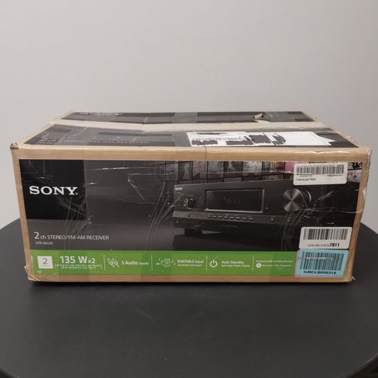 New Sony 2 Channel AM/FM Receiver STR-DH130