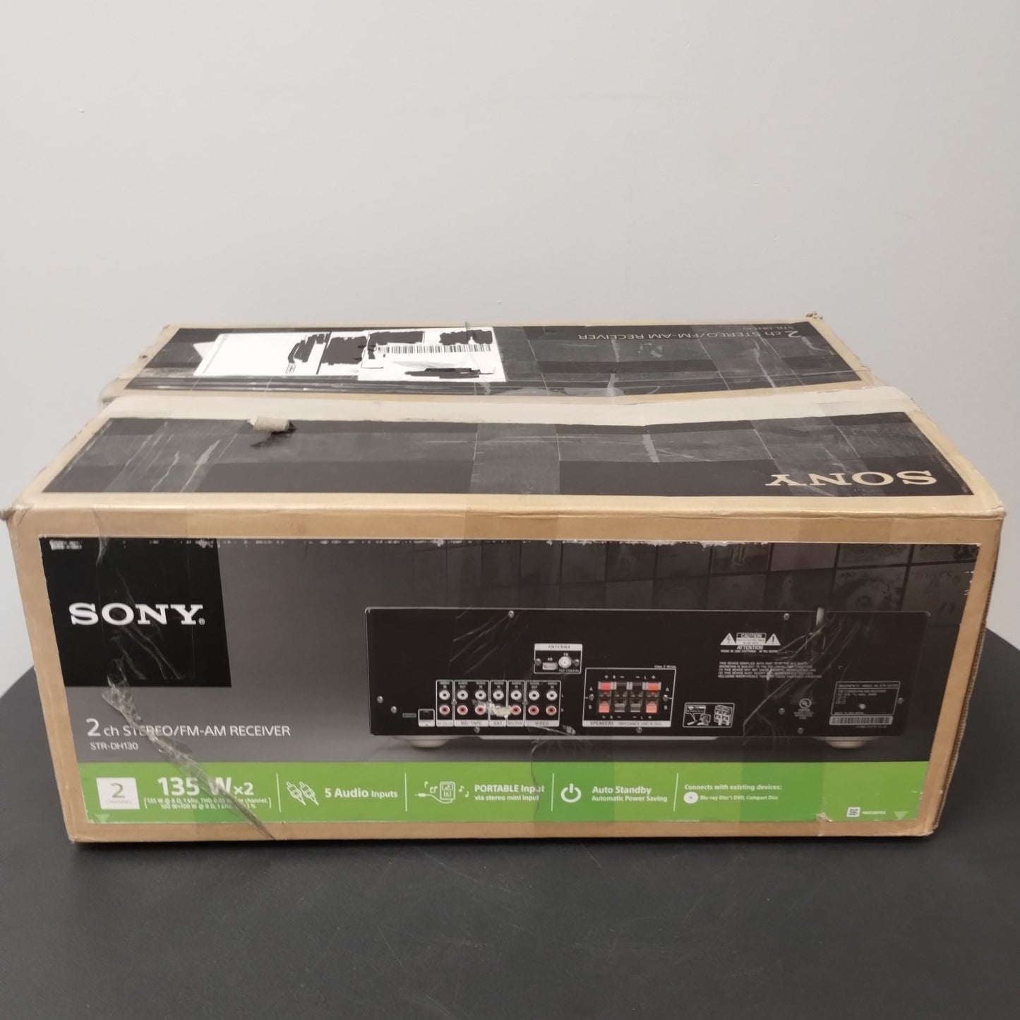 New Sony 2 Channel AM/FM Receiver STR-DH130