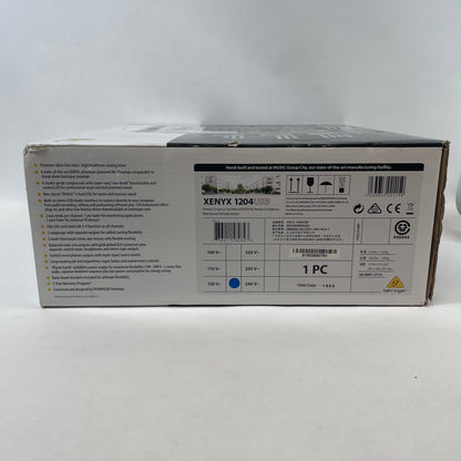 Behringer Xenyx 12 Input Bus Mixer 1204USB