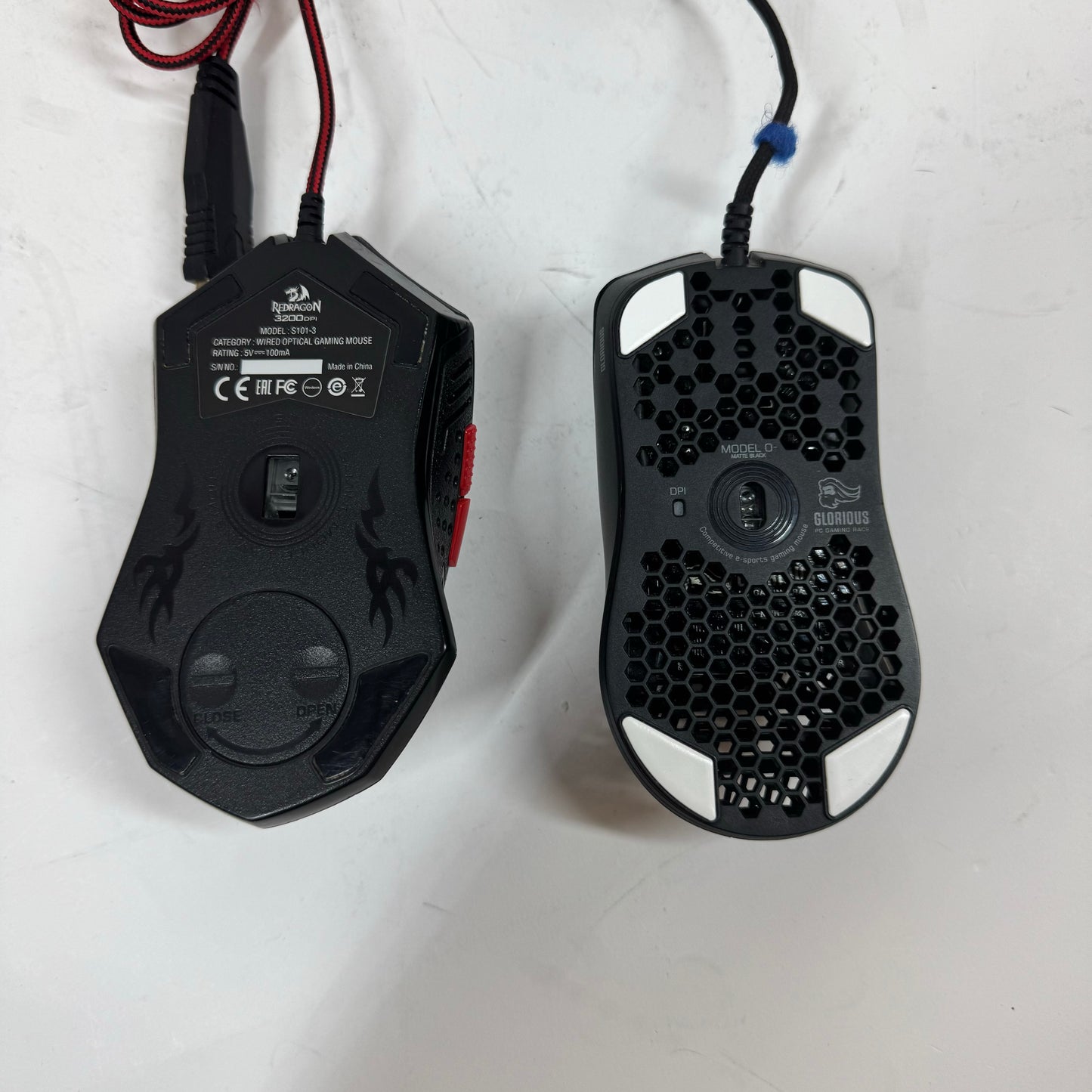 2 Wired Gaming Mice Computer