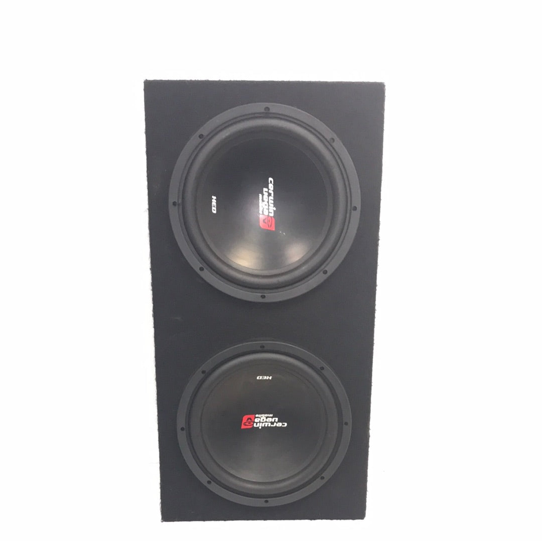 Cerwin Vega Mobile XED Subwoofer Black BKX7212S