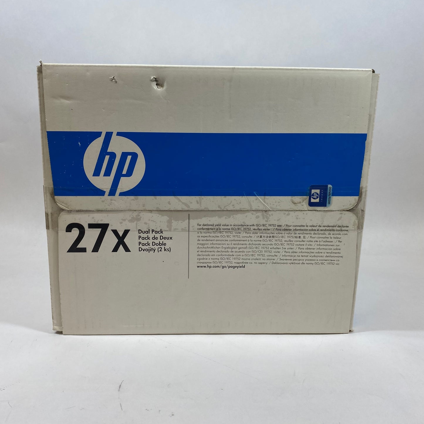 New HP LaserJet Dual-Pack 27X Black Print Cartridges