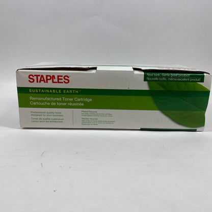 New Staples Sustainable Earth SEB36AR Black Remanufactured Toner Unit