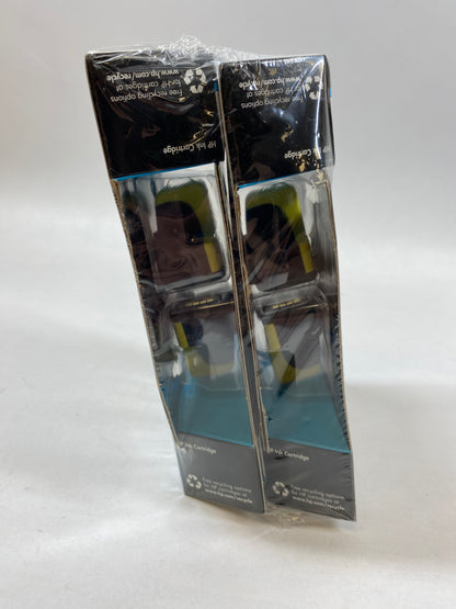 Lot of 5 New HP 4-Pack 02 C8773WN Yellow Ink Cartridge