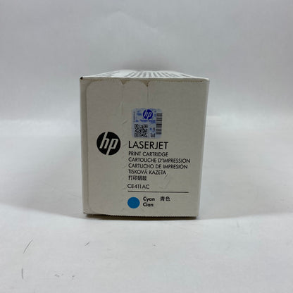 New HP LaserJet CE411AC Cyan Print Cartridge