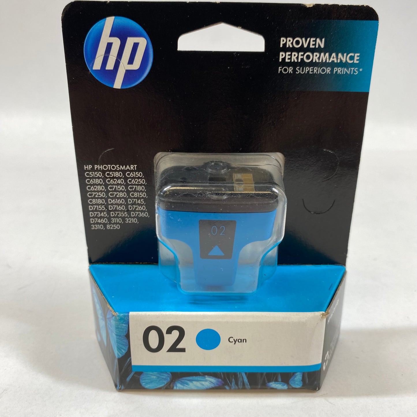 Lot of 11 New HP 02 C8771WN Cyan Ink Cartridge