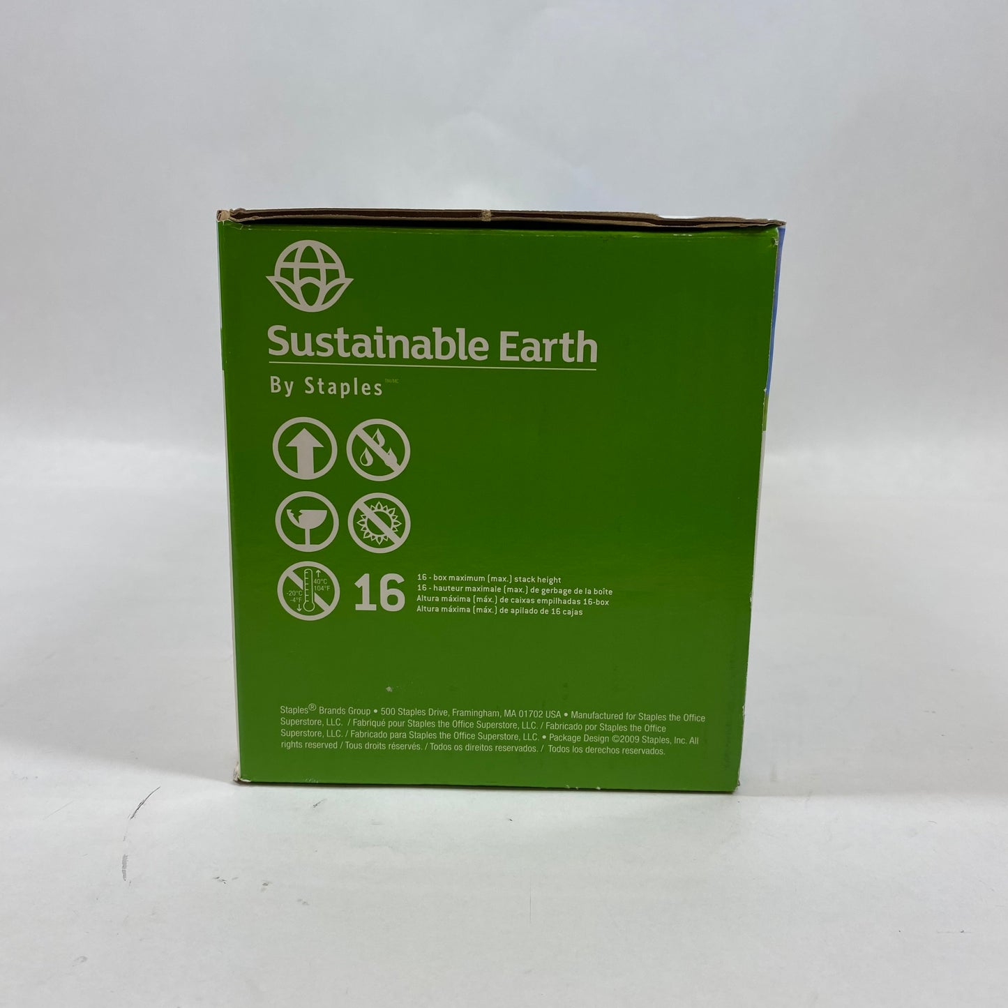 New Staples Sustainable Earth SEB2600YR Yellow Remanufactured Toner Cartridge