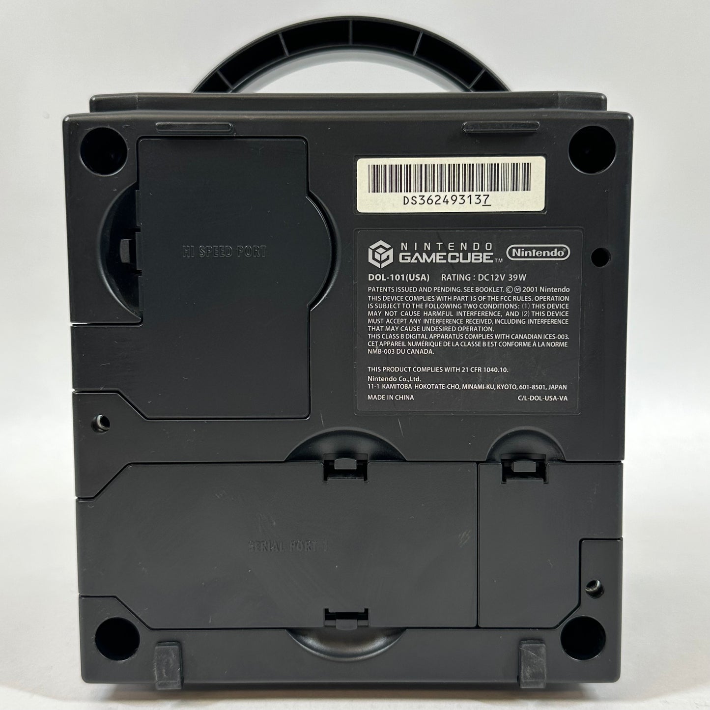 Nintendo GameCube Video Game Console Only DOL-101 Black