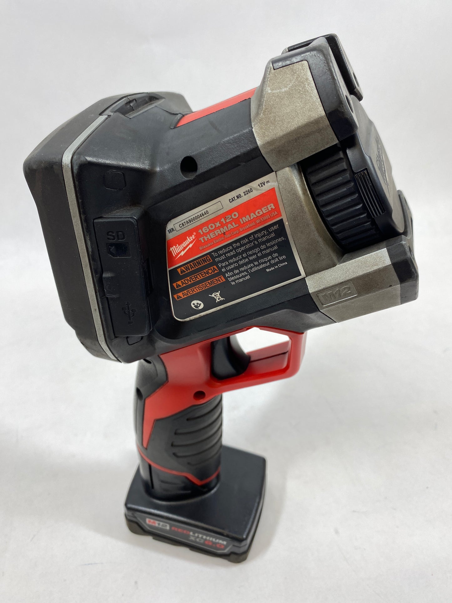 Milwaukee M12 12V 160x120 Thermal Imager