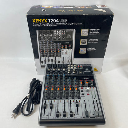 Behringer Xenyx 12 Input Bus Mixer 1204USB