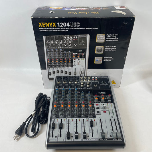 Behringer Xenyx 12 Input Bus Mixer 1204USB