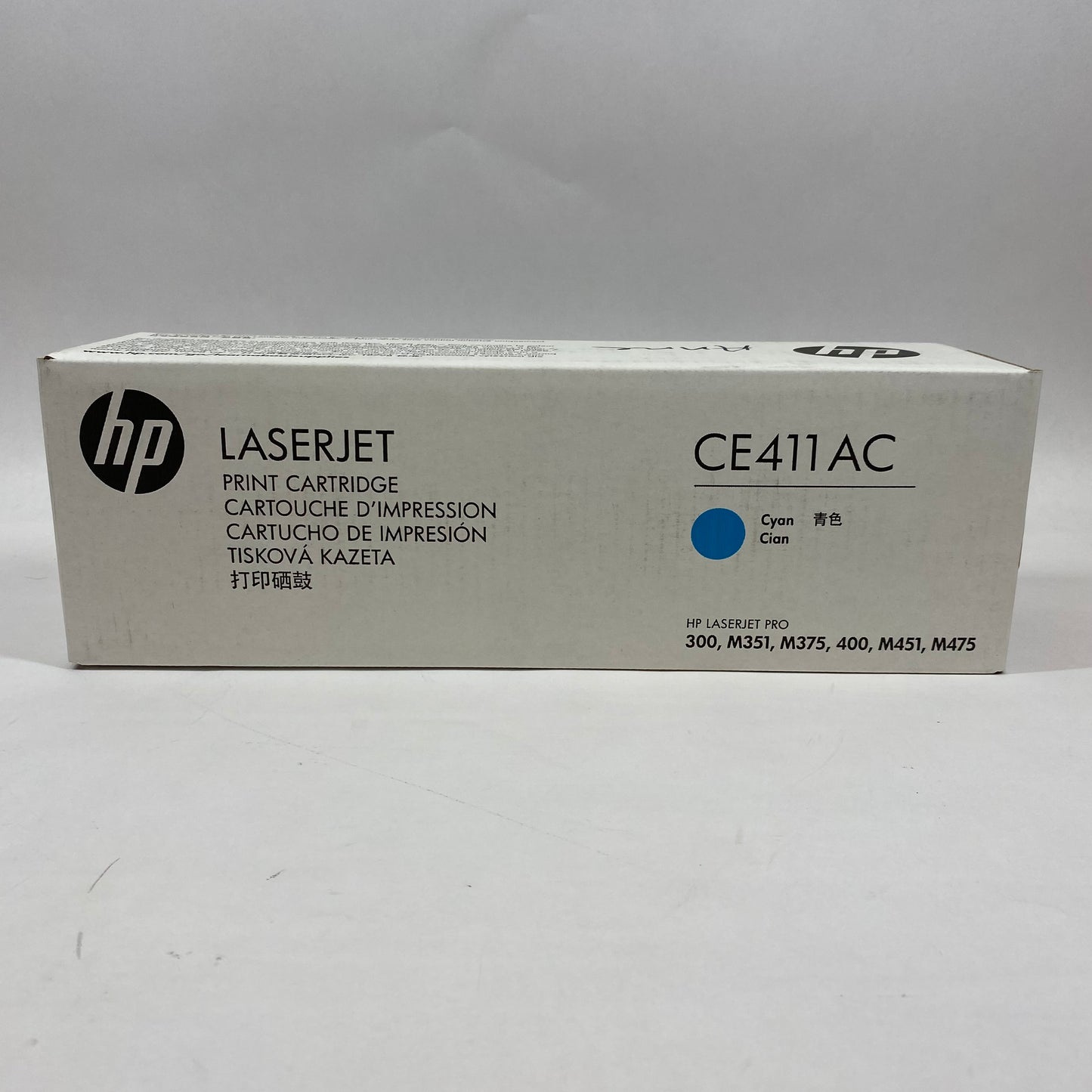 New HP LaserJet CE411AC Cyan Print Cartridge