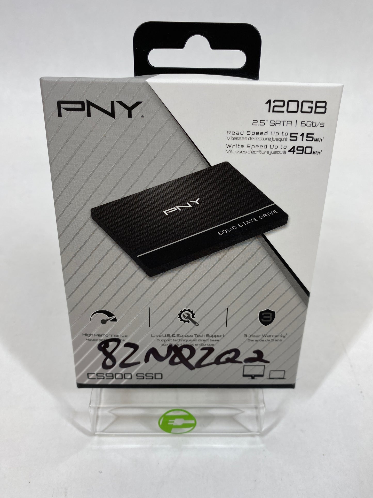 New PNY 2.5" CS900 128GB SSD