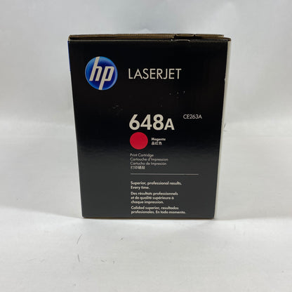 New HP LaserJet 648A Magenta Print Cartridge