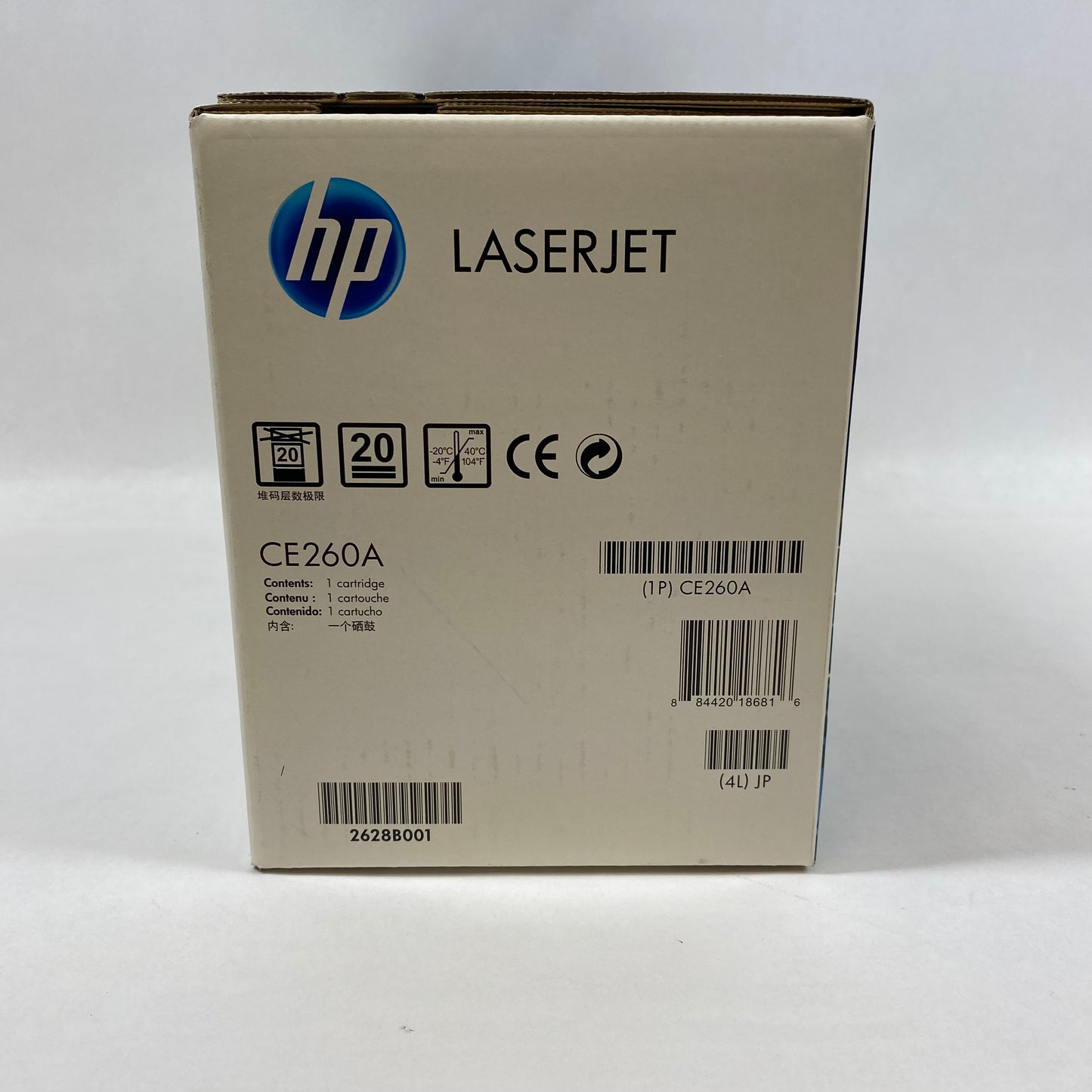 New HP LaserJet 647A Black Print Cartridge