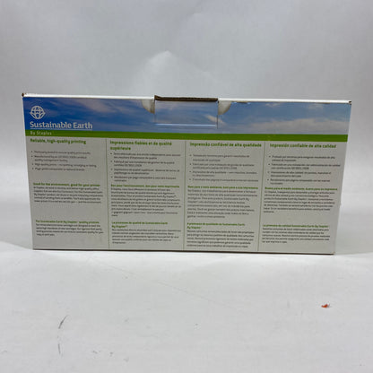 New Staples Sustainable Earth SEBTN350R Black Remanufactured Toner Unit