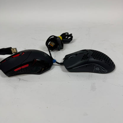 2 Wired Gaming Mice Computer