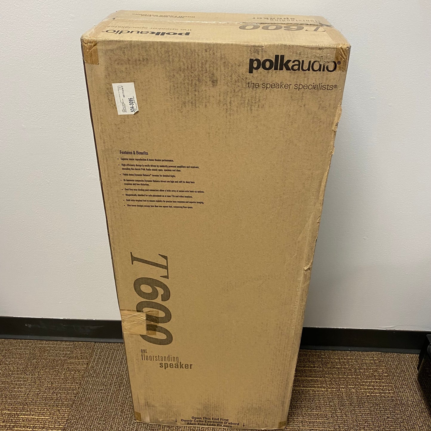 New Polk Audio Floor Standing Speaker T600