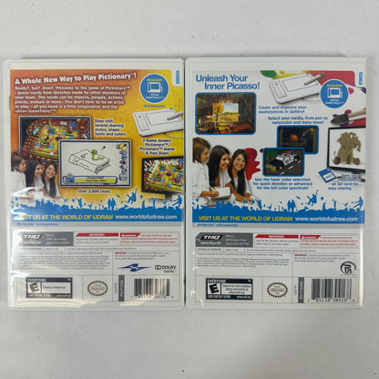 THQ uDraw GameTablet with uDraw Studio and Pictionary (Nintendo Wii 2010) Bundle