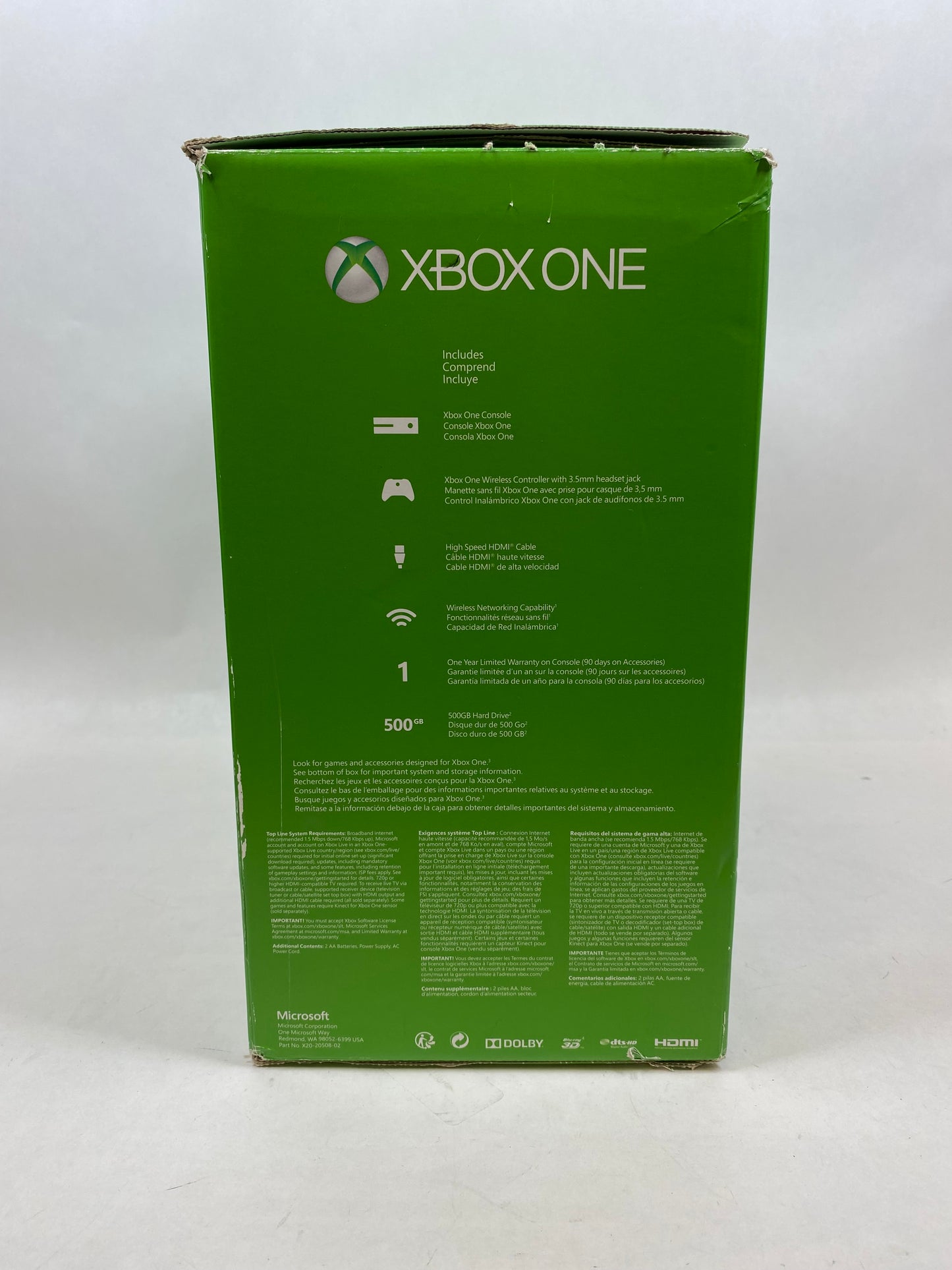 Microsoft Xbox One 500GB Console Gaming System Black 1540