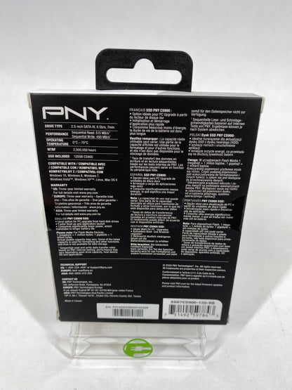 New PNY 2.5" CS900 128GB SSD