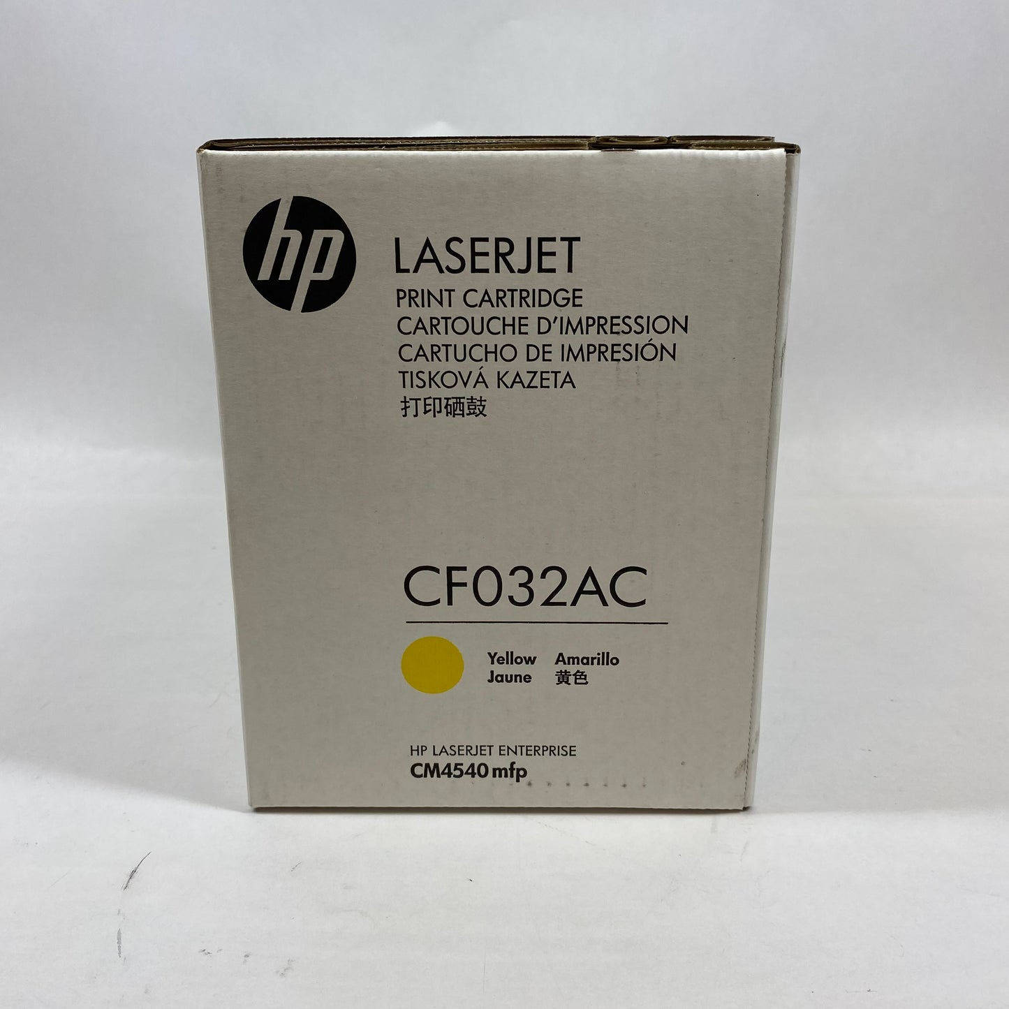 New HP LaserJet CF032AC Yellow Print Cartridge