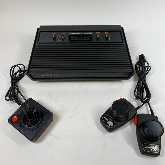 Broken Atari 2600 Console System CX2600 with Controllers