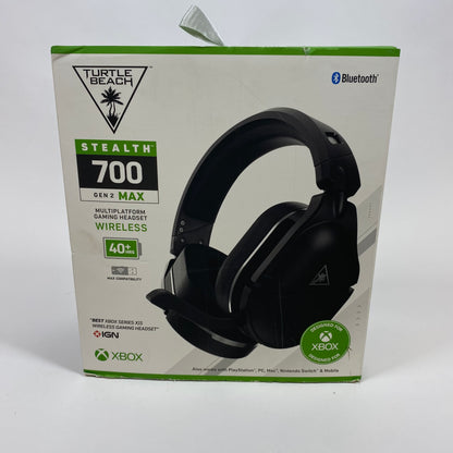 New Turtle Beach Stealth 700 Gen 2 Max Multiplatform Gaming Headset Black