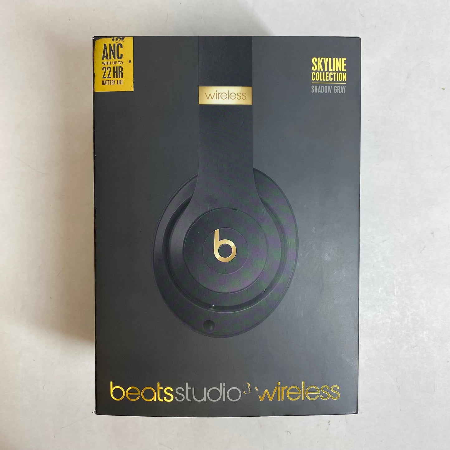 New Beats Studio3 Wireless Over-Ear Bluetooth Headphones Shadow Gray MXJ92LL/A