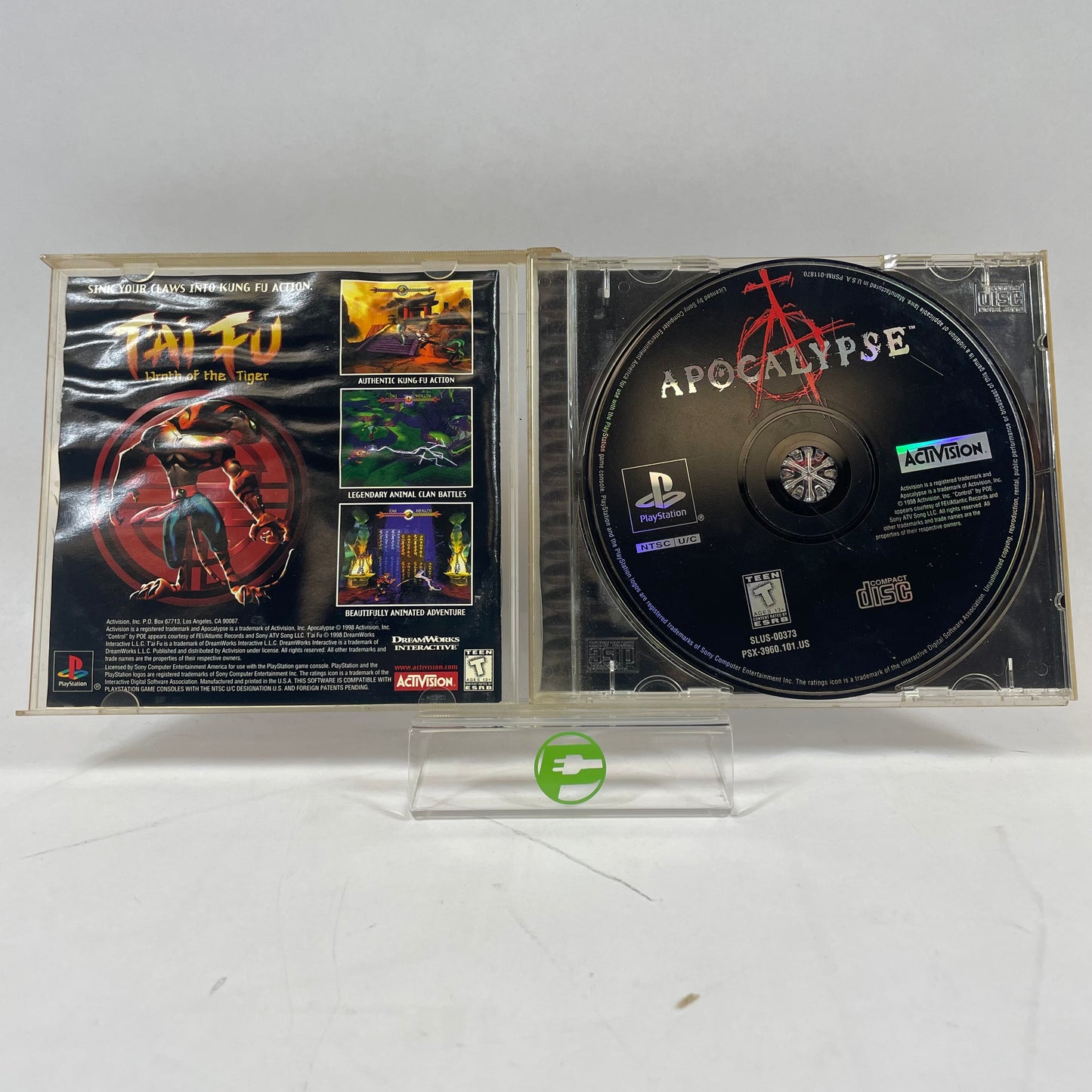 Apocalypse (Sony PlayStation 1 PS1, 1998)