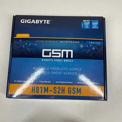 GIGABYTE GA-H81M-S2H GSM LGA1150 ATX Motherboard