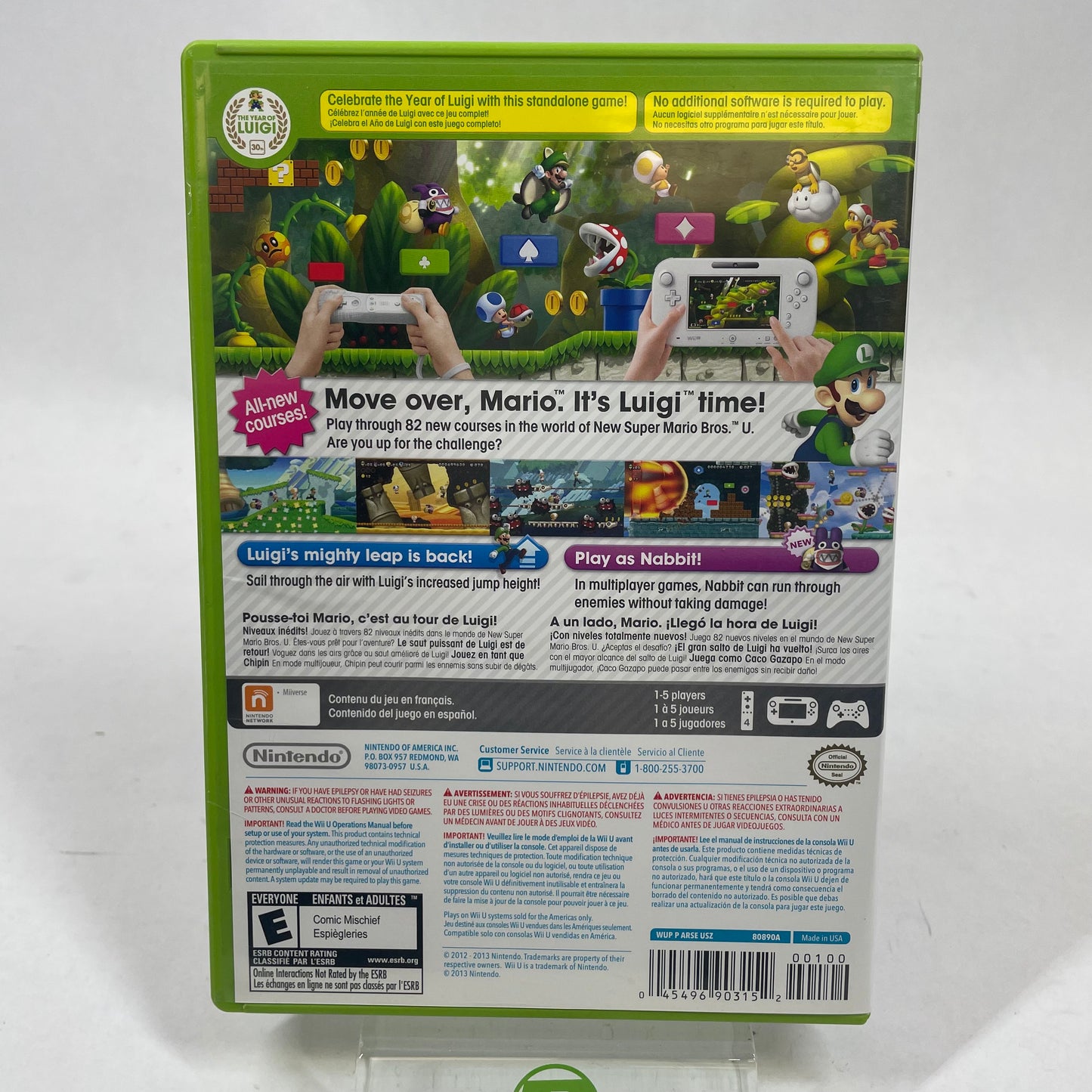 New Super Luigi U (Nintendo Wii U, 2013)