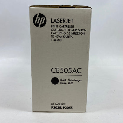 New HP CE505AC CE505AC-00910 Black Print Cartridge