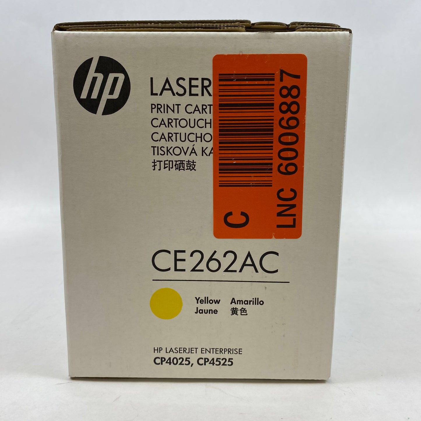 New HP CE262AC CE262-00903 Yellow Print Cartridge