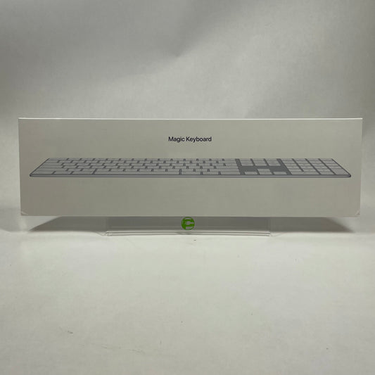 New Apple Magic Keyboard with Numeric Keypad White MQ052LL/A