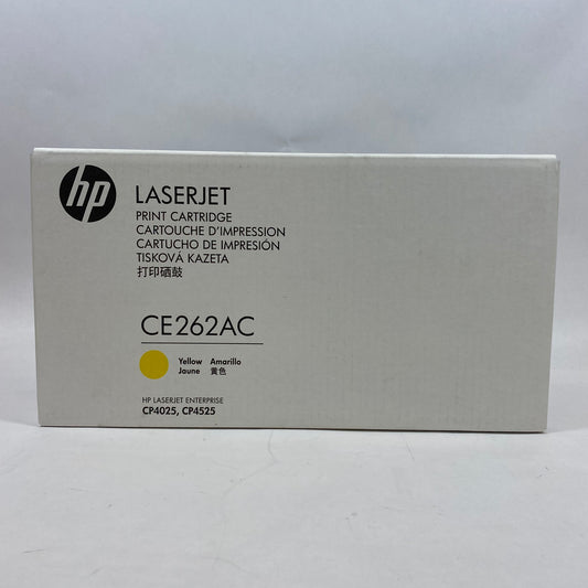 New HP CE262AC CE262-00903 Yellow Print Cartridge