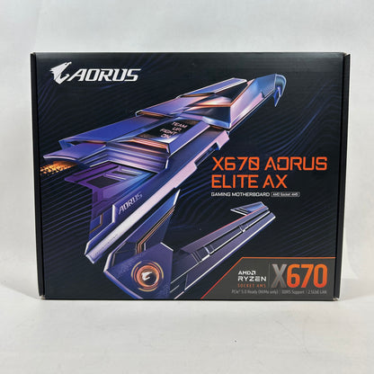 New GIGABYTE X670 AORUS ELITE AX AM5 ATX Gaming Motherboard