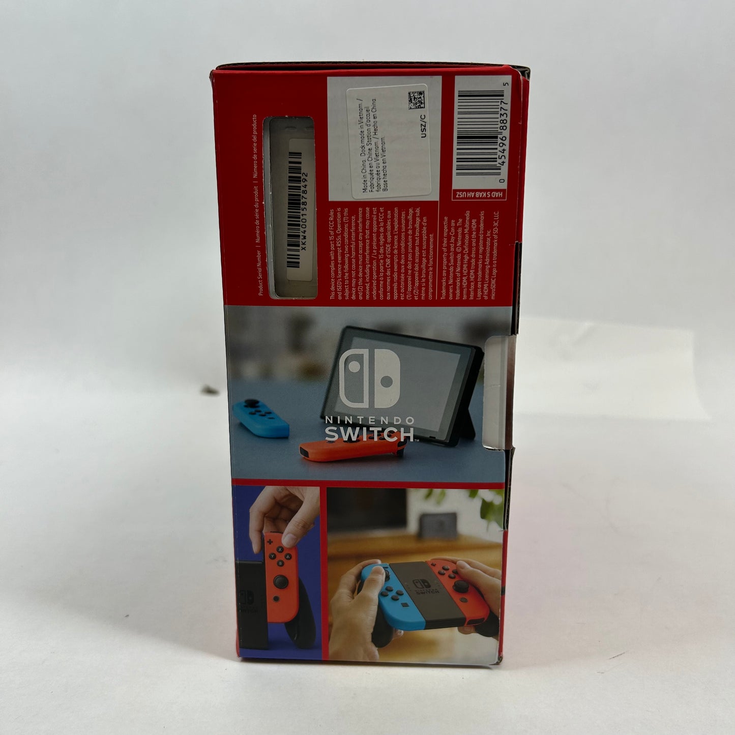 New Nintendo Switch v2 Video Game Console HAC-001(-01) Red/Blue